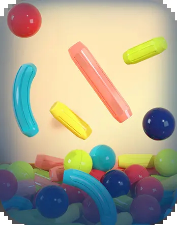 Colorful Magnetic Building Blocks for STEM Creativity