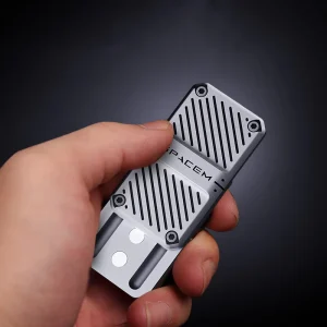 Machinery Magnetic Slider Push Fidget Toy Decompression Metal EDC Haptic Coin Fidget Spinner For Adults Stress Relief Gifts