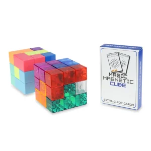 YongJun YJ Magnetic Blocks Speed Puzzle Cube DIY 3x3x3 Yongjun Brain Test Educational Learning Toys For Kid Block