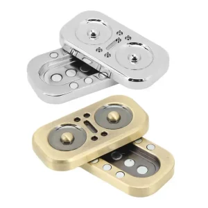 Owl Finger Fidget Slider Magnetic Anxiety Relieving Metal Sensory Push Card Slider Toy ADHD Fidget Slider Toy