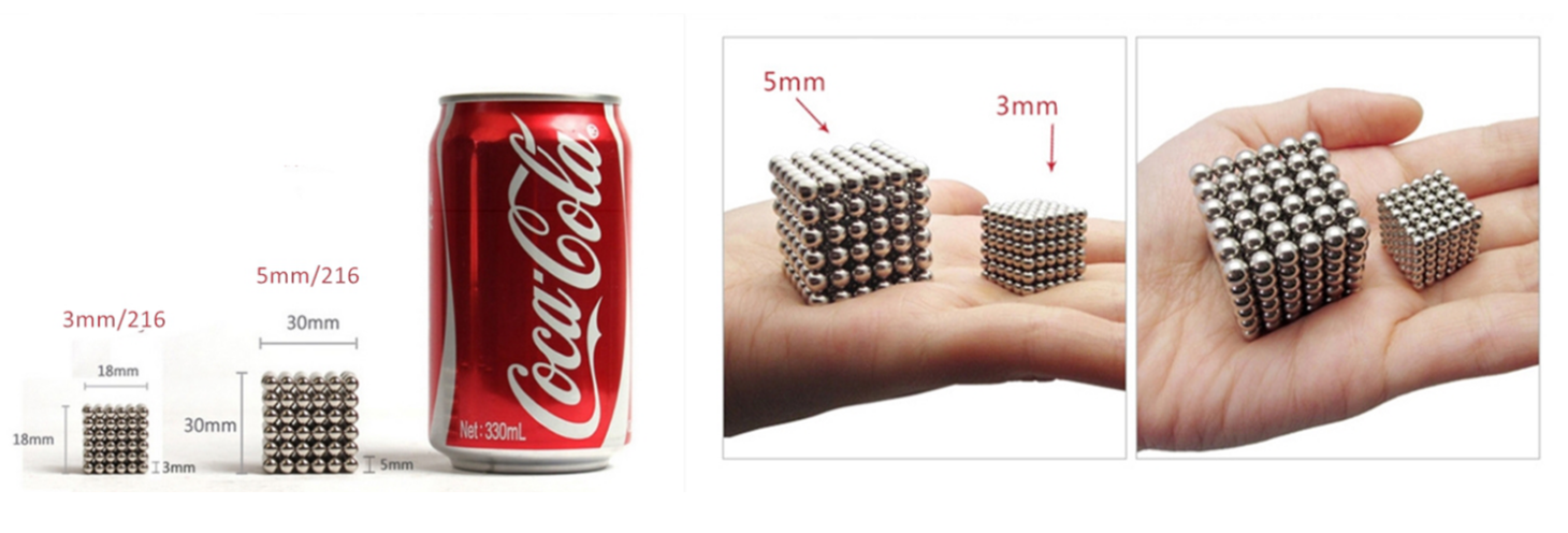 Snow Theme Magnetic Cube - Winter Wonderland Building Blocks for Creative Play illustration