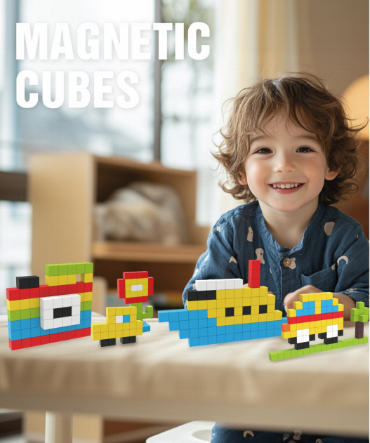 Visual guide to Magnetic fidget toy for workplace