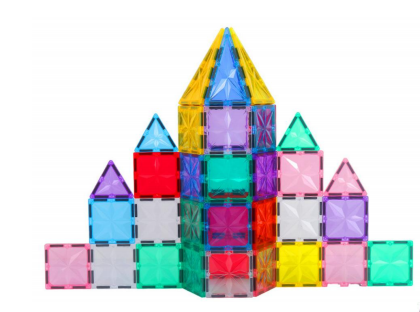 Colorful Magnetic Castle Building Blocks - STEM Learning Toy