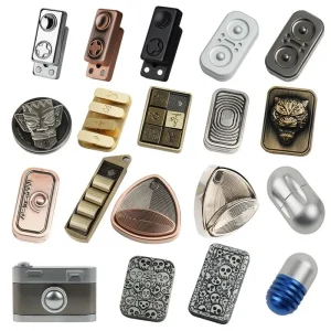 NEW EDC Fidget Slider Metal Magnetic Haptic Toys Edc Metal Push Owl Push PPB Papa