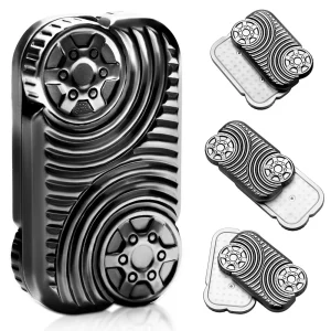 Exciting Gift Metal Magnetic Fidget Slider EDC Pushing Cards Stress Relief Fidget Toy for Adults and Kids