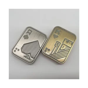 Wholesale Custom Magnet Fidget Game Toy Adults' EDC Push Card Stress Relief Metal Fidget Slider Permanent Type