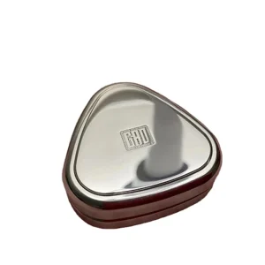 Metal High-Quality Hand Spinner Coin Brushed Magnetic Rice Ball EDC Push Card Decompression Toy