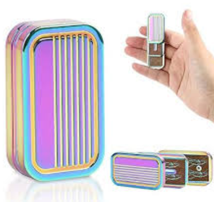 Colorful Magnetic Fidget EDC Toy - Stress Relief Toy with a Smooth Metallic Finish